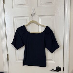 J. Crew Dark Blue Blouse